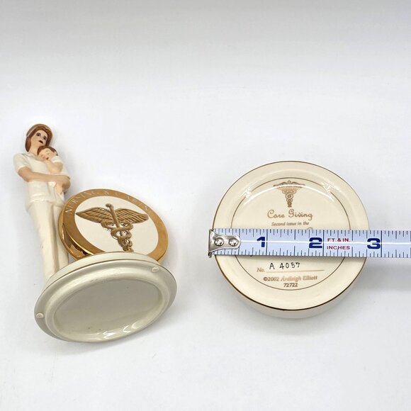 Ardleigh Heirloom Nurse Porcelain Nursing Caring Music Box Care Giving VTG 2002 - Picture 10 of 11
